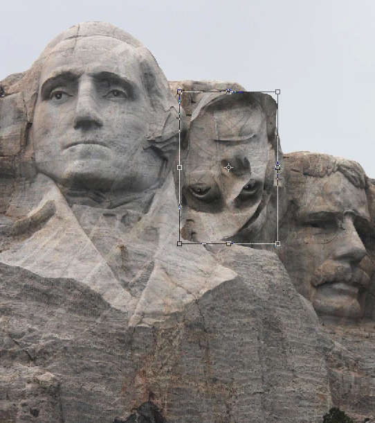 Creation of Mount Rushmore: Step 3